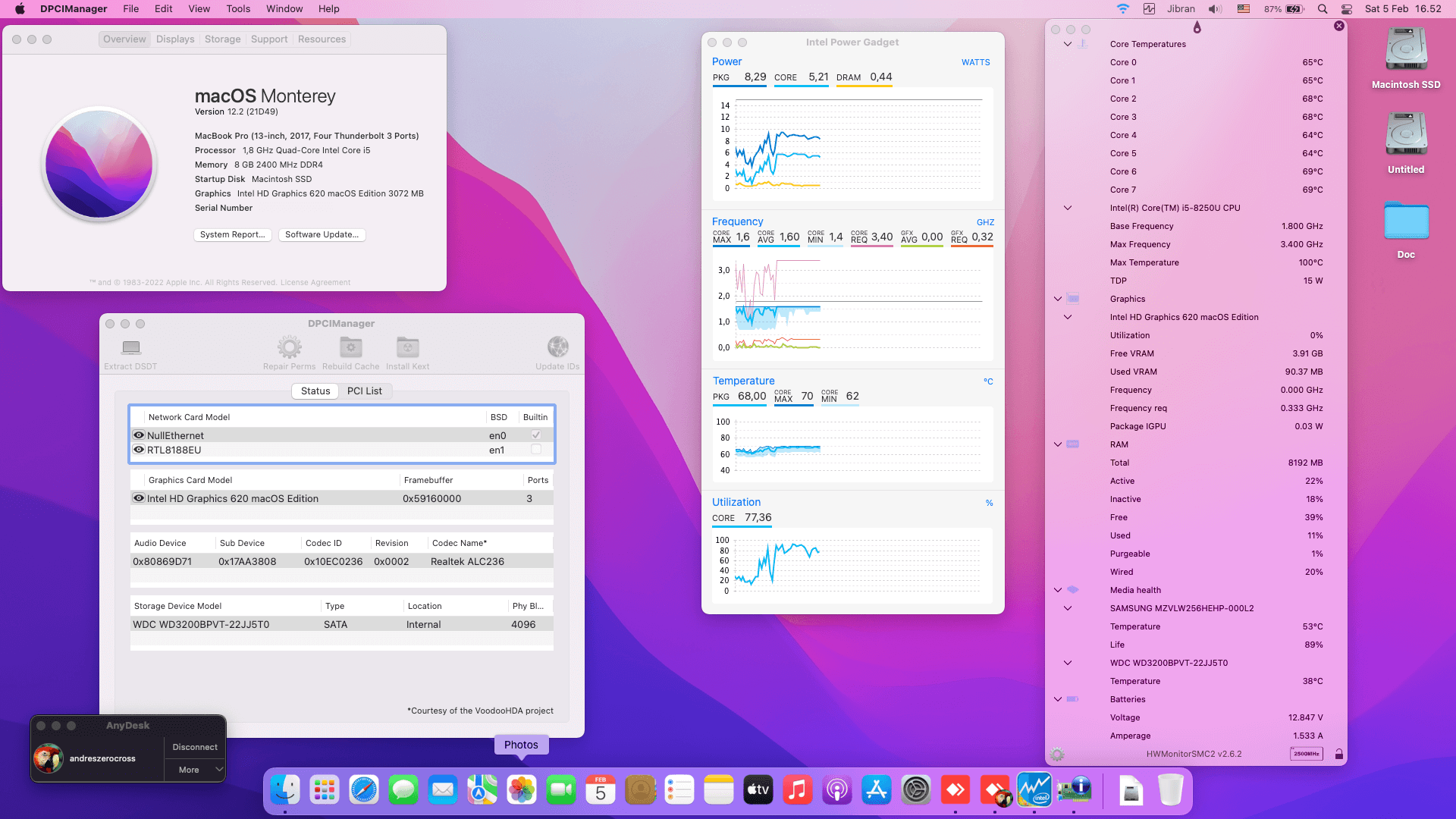 Lenovo Flex 5 1470 [KabyLake R   Intel UHD 620 + I2C]   OpenCore 1
